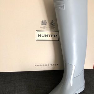 NEW Stormy gray Hunter boots